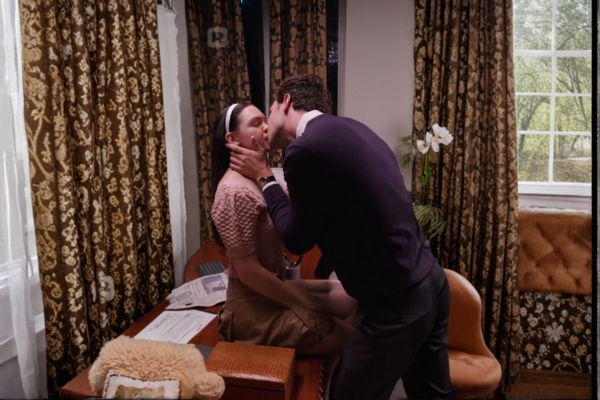 Eliza Spencer and Justin Patton