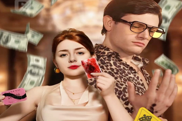 Scarlett Spades and Tom Snyder