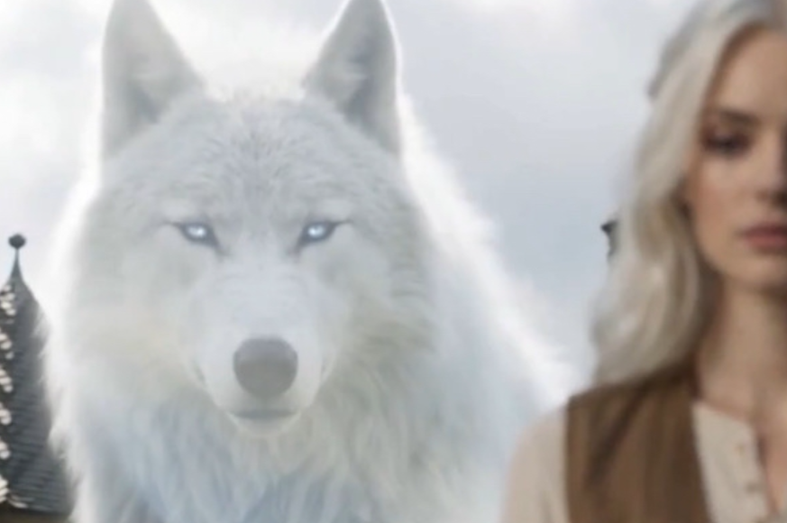 Arya Showing Her Wolf in Rejected Luna Is The Alpha Queen Drama