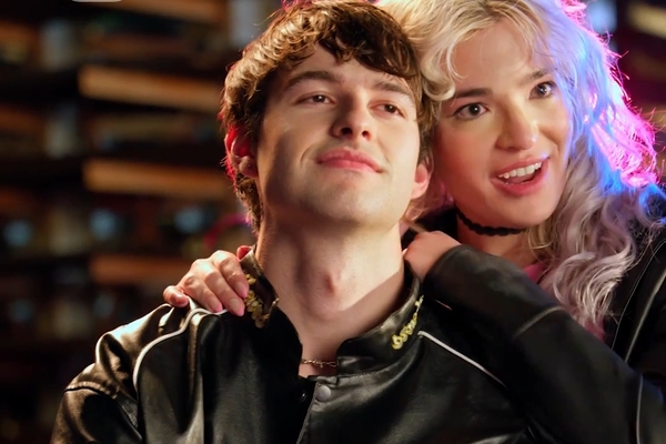 Lucy and Kane from Falling for My Nemesis Stepbrother Movie