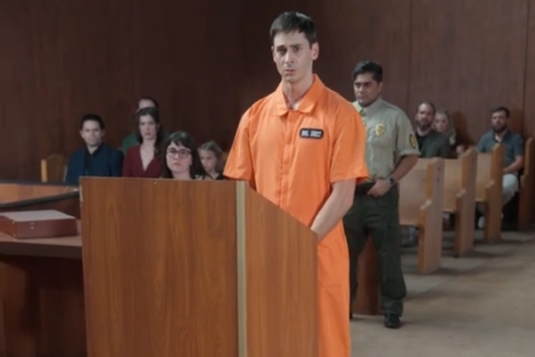 Court Scene from Rise of the Caged King Movie