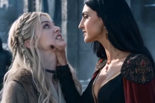 Drusilla Disrespecting Cassia in Sold to The Warlord Born for The Sky Dailymotion Movie