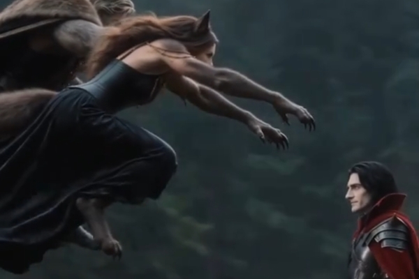 Silver Alphas & Vampire in Zero to Alpha Return of the Wolf King Movie