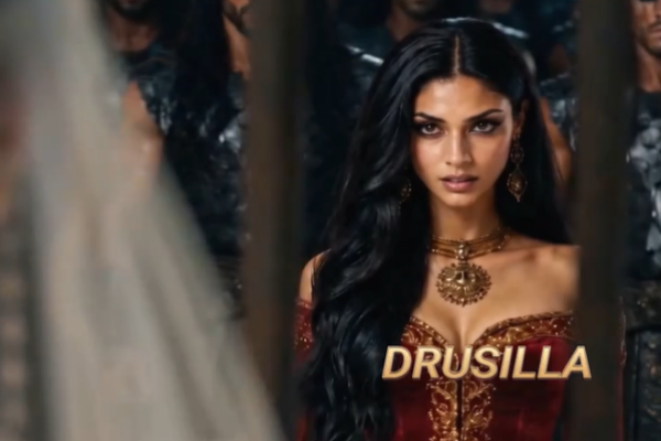 Sold to the Warlord Born for the Sky animation Drusilla