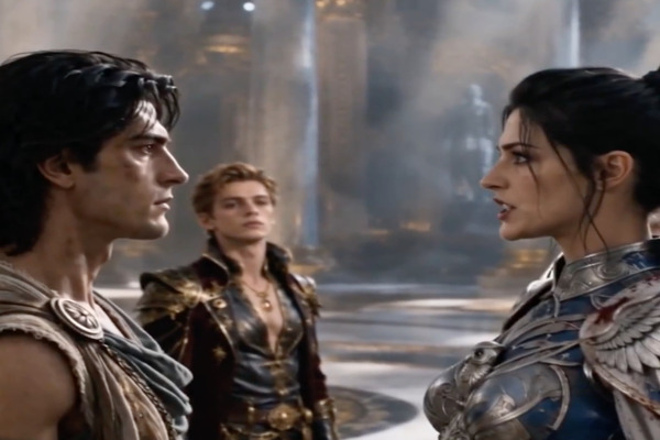 Kairos & Cassia Faceoff from The Valkyrie Divorces the God of War Dailymotion Movie