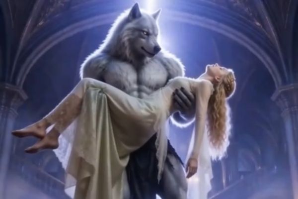 Alpha Protecting Vivienne in I Ditched My Ex and Had Five Babies with His Alpha Dad Movie