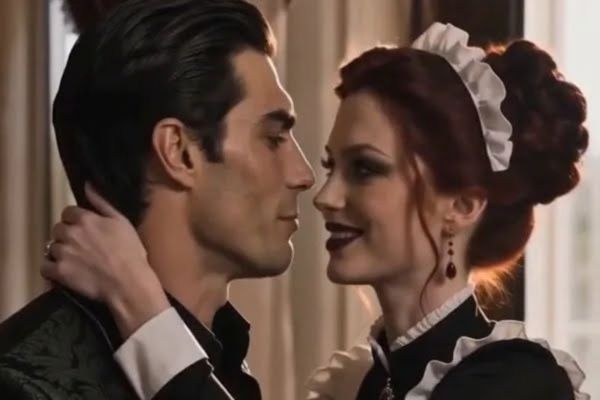 Cyril with Cecilia in The Dragon Queen's Gambit YouTube Movie