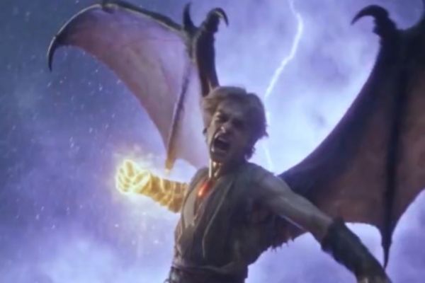 Kyle Attacking Draven in Dragonblood Alpha Movie