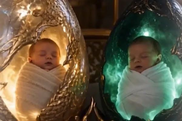 Newborn Babies in The Dragon Queen's Gambit YouTube Movie