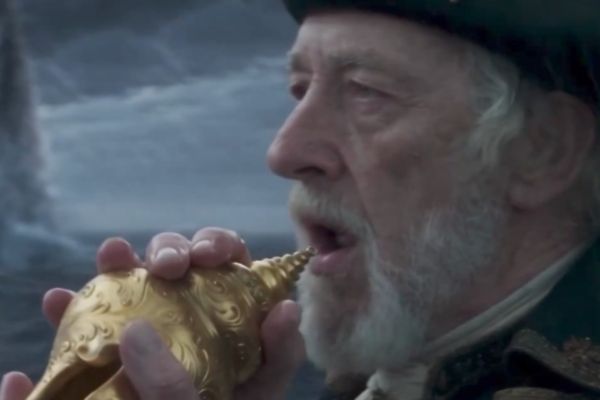 Edmund Calling Magnus in The Sea God's Disguise Fishing for Love Movie