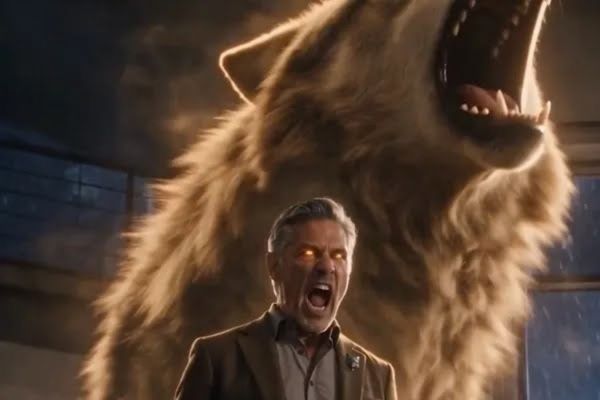 Alpha Robert Punishing Lyra in The Alpha's Broken Mate Movie